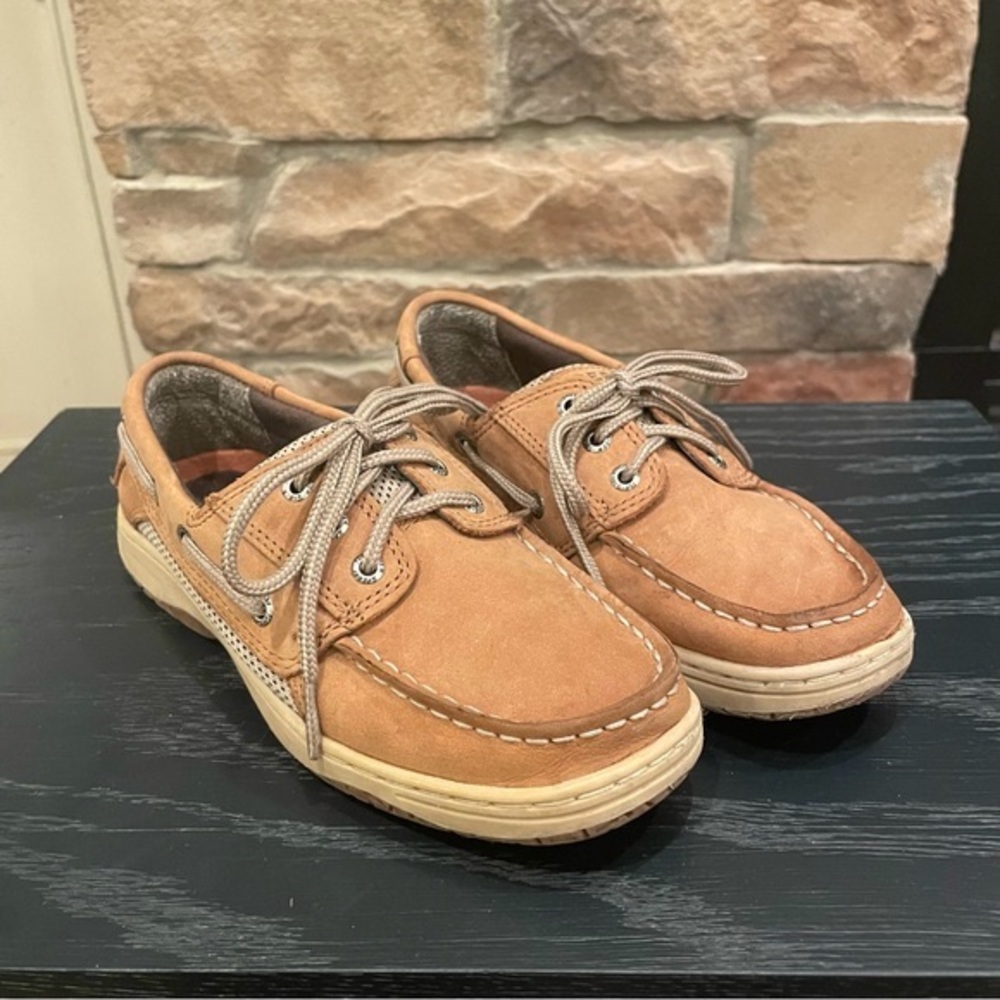 Tan Sperry Top-Sider Shoes — boys/unisex